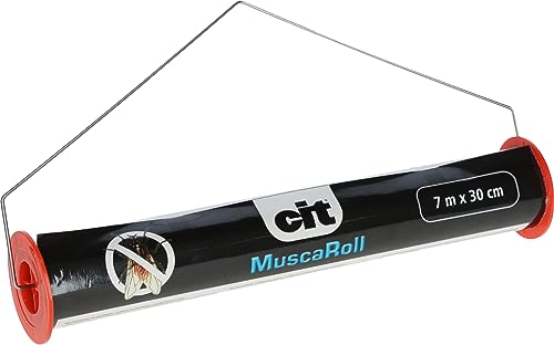 cit Fliegenrolle MuscaRoll, Metallhalter, 7 m x 30 cm von cit