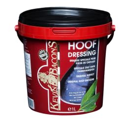 Kevin Bacon’s Hoof Dressing Black Huffett Lorbeerbalsam mit Weinrebenasche zur Hufpflege 1l von Kevin Bacon's