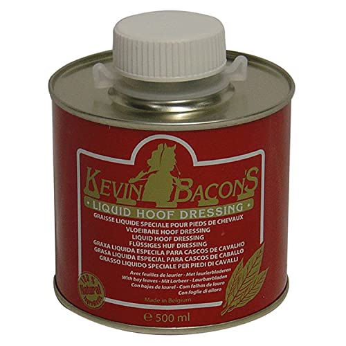 Kevin Bacon’s Liquid Hoof Dressing | 500 ml | Hufpflegeprodukt für Pferde | Öl zur Verbesserung der Hufeigenschaft | 100% natürlich | Zum Schutz des Horns vor Feuchtigkeit von Kevin Bacon's