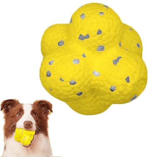 Pfotenstern Kauzauber Ball, Pfotenstern Magic Ball, Kauzauber Ball für Hunde, Hundeball-Spielzeug für Aggressive Kauer,Hunde Ball für Große, Mittelgroße, Kleine Hunde (1 Stück) von Keysun