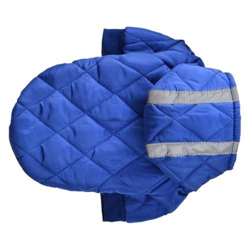 Hundemantel Winter Warme Hundejacke, Wärme Hundemantel, Winddicht Hundejacke, Hundejacke Winterweste Jacken Mit Reflektierenden Streifen, Wasserdichter Hunde Wintermantel von Keyubria