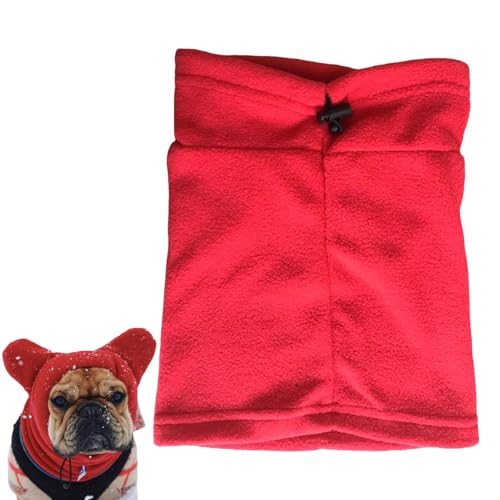 Hundemützen Ohrenschützer, weiche Plüsch Hunde Beanie Mütze mit Ohrenwärmer, Hunde-Wintermütze, Hunde Ohrenschützer, Winddicht verstellbar leise Ohrenschützer für kleinen und mittelgroßen Hunden von Keyubria