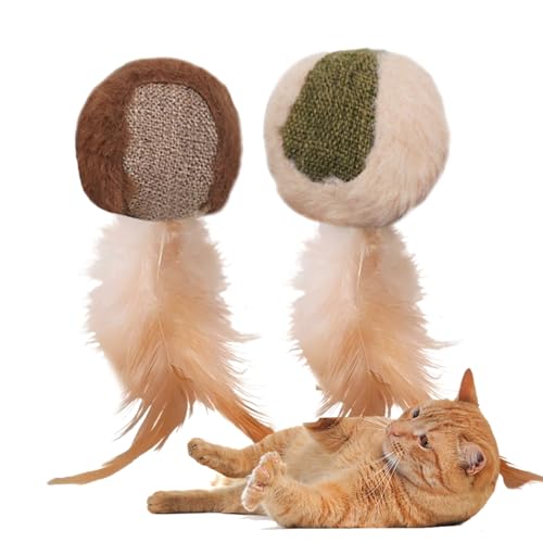 Keyubria Katzen Spielzeug Mit Katzenminze | Sicheres Zahnpflegespielzeug - Beschäftigungsspiel Für Kitten Alle Rassen Nach Dem Fressen Bei Alleinsein Keyubria Katzen Spielzeug Mit Katzenminze | Sicheres Zahnpflegespielzeug - Beschäftigungsspiel Für Kitten Alle Rassen Nach Dem Fressen Bei Alleinsein von Keyubria