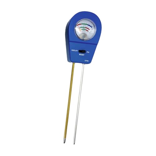 KiBcsLic 3 in 1 Bodentester Zur Messung von Säure, Feuchtigkeit Und Nässe für Pflanzen, Blau KiBcsLic 3 in 1 Bodentester Zur Messung von Säure, Feuchtigkeit Und Nässe für Pflanzen, Blau von KiBcsLic