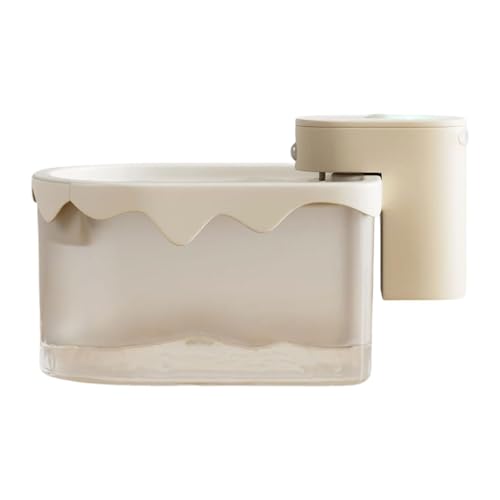 KiBcsLic Reisefreundlicher Haustier Wassernapf 2,5 L mit Mehrschichtigem Design, Weiß KiBcsLic Reisefreundlicher Haustier Wassernapf 2,5 L mit Mehrschichtigem Design, Weiß von KiBcsLic
