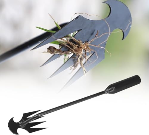 Kidmis Unkrautjäter, Gartenarbeit Hand Unkrautstecher, Unkraut Entferner Gerät, Fugenreiniger Unkraut, Gartenwerkzeug, Unkraut Entferner Gerät, Weeding Artifact Uprooting Weeding Tool (1pc, 27cm) von Kidmis