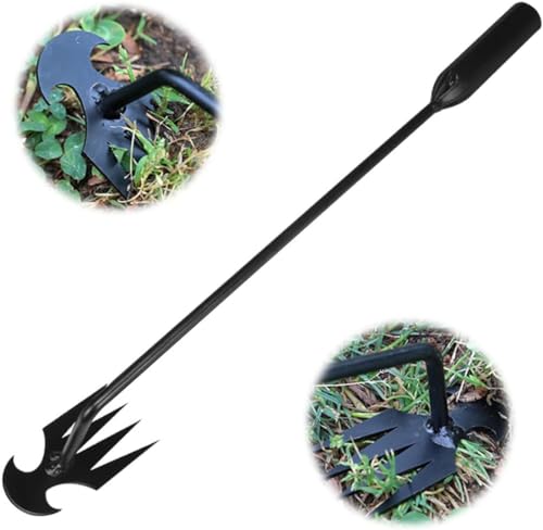 Kidmis Unkrautjäter, Gartenarbeit Hand Unkrautstecher, Unkraut Entferner Gerät, Fugenreiniger Unkraut, Gartenwerkzeug, Unkraut Entferner Gerät, Weeding Artifact Uprooting Weeding Tool (1pc, 50cm) von Kidmis