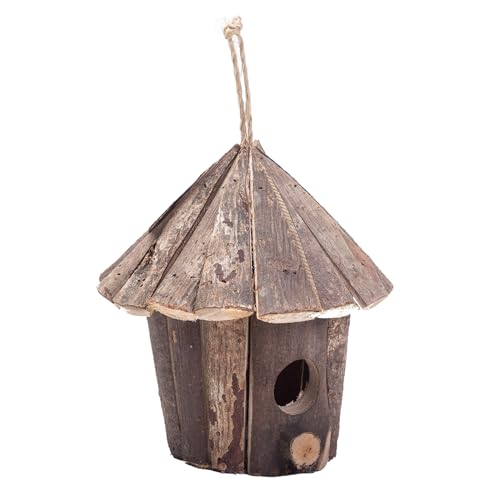 Käfig Outdoor Käfig Nistkasten Nest Käfig Stehende Verstecke Spielzeug Für Kleine Vögel Vogel Nistkasten Freien von KieTeiiK