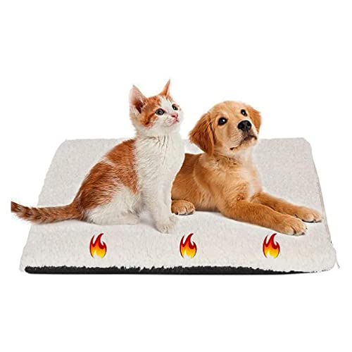 KieTeiiK Dog Self Heating Pad Dog Bed Washable Pet Sleeping Mats Pet Dog Bed Mattress Self Warming Pad For Small Medium Dog Cats Dog Bed Mats For Large Dogs Dog Bed Mats For Floors Washable von KieTeiiK