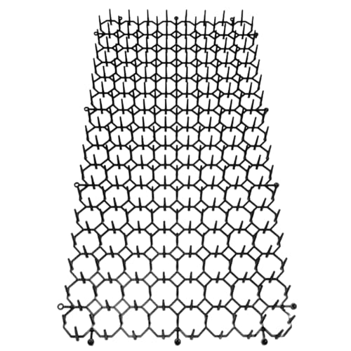 KieTeiiK Katzen Scat Matten Stacheln Mit Spikes Spikes Pad Stachelstreifen Hausgartenmatten Mit Abschreckungsmitteln Spikes Katzen Scat Matten Für Den Garten von KieTeiiK