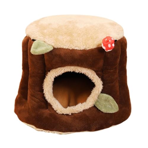 KieTeiiK Papagei Snuggle Warmes Nest Plüsch Hängematte Zelt Kleines Haustier Winterbett Mit Metallketten Für Sittich Streifenhörnchen Rennmäuse Kleintier Hamster Bett Haus Winter Warm Vogelnest von KieTeiiK