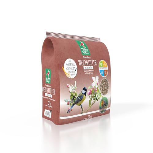 Kiebitzmarkt Wildvogelfutter Premium Weichfutter mit Insekten (2,5 kg) von Kiebitz Markt