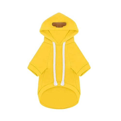 Kielsjajd Hundepullover Warm Herbst und Winter Haustier Hund Katze Hoodie Teddy Fight mittelgroße Hundebekleidung Hundepullover Für Mittelgroße Hunde (E, XXL) von Kielsjajd