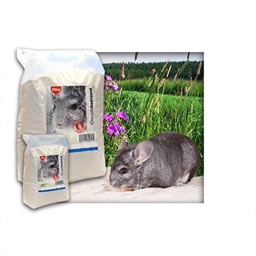 Kieskönig 10 kg Premium Chinchilla Badesand Chinchillasand - Made in Germany - samtweiche abgerundete Körnung von Kieskönig