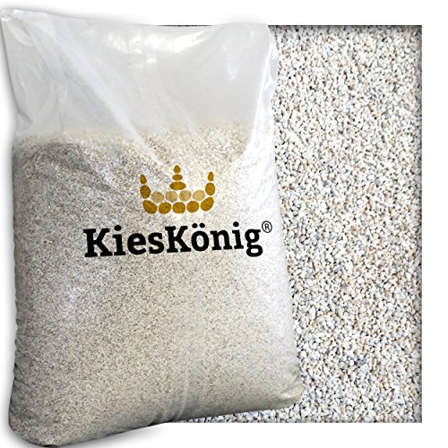 Kieskönig Kalkgrit fein Vogelgrit Grit Hühner Legehennen Geflügelkalk Futterkalk Hühnerkalk 25 kg Sack Körnung 1,2 bis 1,9 mm Futterkalk von Kieskönig