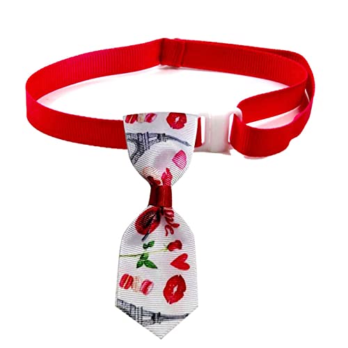 Kigauru Haustier-Bogen-Kragen Pet Bow Collar Decor Accessoires Lightweight Pet Dogs Cats Bow-Knot Collar Neck Tie for Holiday Boy (Color : Boy) von Kigauru