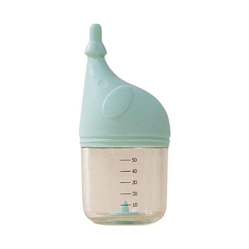 Kingke Anti-Choking Pet Nursing Bottle for Handfeeding Newborn Kitten Welpen Animals Accurate Calibration Line Clear Bottle von Kingke