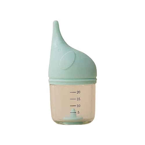 Kingke Anti-Choking Pet Nursing Bottle for Handfeeding Newborn Kitten Welpen Animals Accurate Calibration Line Clear Bottle von Kingke