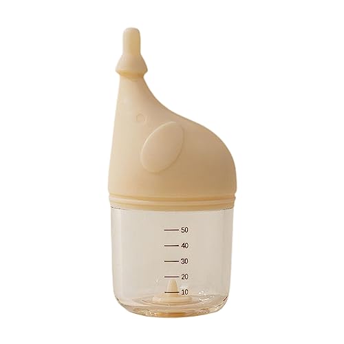 Kingke Anti-Choking Pet Nursing Bottle for Handfeeding Newborn Kitten Welpen Animals Accurate Calibration Line Clear Bottle von Kingke