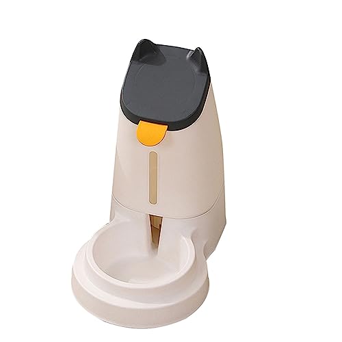 Kingke Cat Water Dispenser Cat Automatic Feeder And Water Cat Feeding Watering Pet Feeder Cat Feeder Cat Water Feeder von Kingke