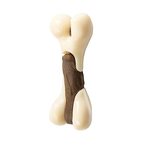 Kingke Dog Chew Toy for Aggressive Chewer Dog Bone Toy Nylon Beef Flavor Indestructible Dog Teething Toy Dog Teether Dog Molar von Kingke