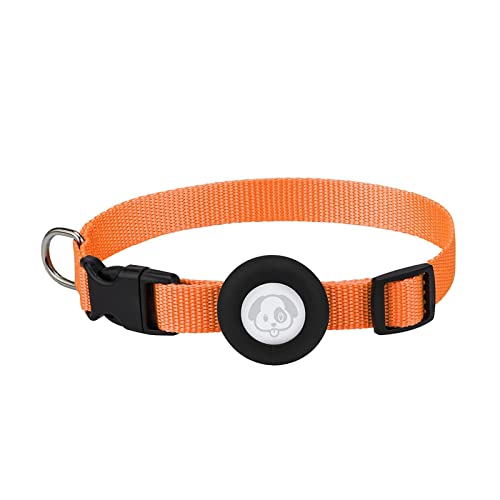 Kingke Haustier Halsband für Airta Schutzhalter Tracking Halsband für kleine Hunde Tracking Halsbänder für Katzen Chihuahua Halsband von Kingke