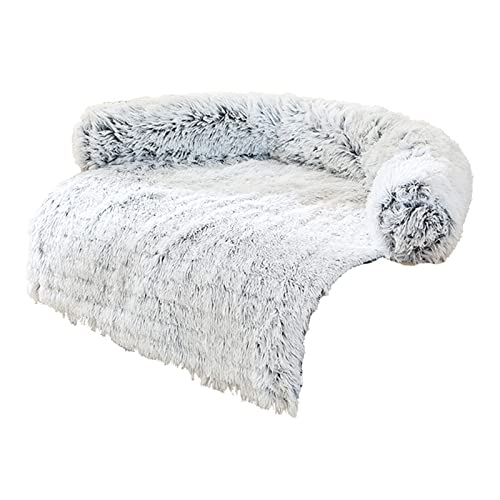 Kingke Hund Plüsch Sofa Bett für Winter Plüsch Hundebetten Kissen Hund Plüsch Bett Auto Haustier Bett Komfort Warm für Hunde Zwinger Zubehör von Kingke