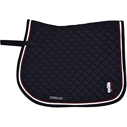 Kingsland Saddle Pad Classic Schabracke Farbe: Navy Größe: Schabracke Pony VS/Springen von Kingsland