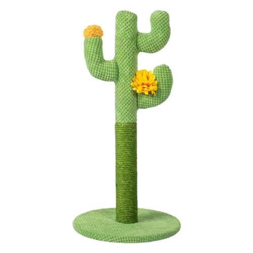 Kioriur Cactus Cat Klettergerüst,niedlicher Großer Grüner Katzen-Baum | Kratzbaum Für Kätzchen Zum Schutz Ihrer Möbel Mit Kratzbäumen Und von Kioriur