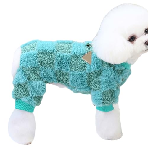 Kirdume Hundemäntel für kaltes Wetter | Warme vierbeinige Fleeceweste mit D-Ring | Hunde-Fleeceweste für kleine Hunde, Hundekleidung, Fleece-Hundepullover für kaltes Wetter von Kirdume