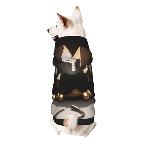 Chongke Kapuzenpullover für Katzen und Hunde, aus weichem und atmungsaktivem Polyester, für kleine, mittelgroße und große Hunde von Kirrowe