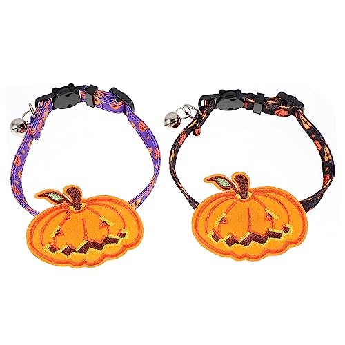 2St Halsband Halloween Haustier-Festival-Zubehör Katzenfliege hundekragen hundehalstuch Pet Collar for Make-up Party Pet Neck Decor Hundehalsbänder Haustierbedarf Polyester Black Kisangel 2St Halsband Halloween Haustier-Festival-Zubehör Katzenfliege hundekragen hundehalstuch Pet Collar for Make-up Party Pet Neck Decor Hundehalsbänder Haustierbedarf Polyester Black Kisangel von Kisangel