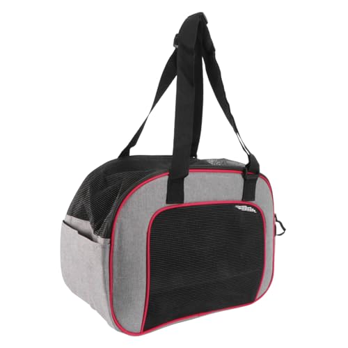 Haustiertasche Handtaschenträger Für Welpen Reisetasche Für Hund Haustierhandtasche Hund Tragetasche Reisetasche Für Tiere Reisetasche Für Haustiere Hundetragetasche Rot Kisangel von Kisangel