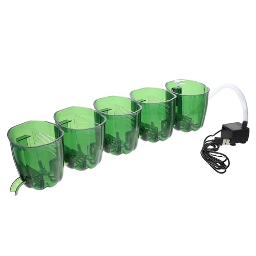 Kisangel 1 Satz Filterbox für Aquarien Halter Dekorationen für Aquarien Tank aquariumpumpen aquarienpumpe Werkzeug Wasserreiniger für Aquarien Aquarienfilter vom hängenden Typ Plastik Green von Kisangel