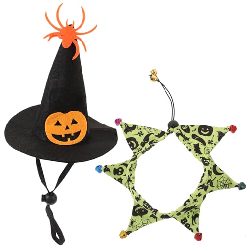 Kisangel 1 Satz Halloween-Katzenmütze und Schal-Set Kürbishut Maske Tiere Tülle Rattenbett Erde Katzenhalsband Halsband für Katze dekoratives Katzenkostüm Halloween -Katzenkostüm Polyester Kisangel 1 Satz Halloween-Katzenmütze und Schal-Set Kürbishut Maske Tiere Tülle Rattenbett Erde Katzenhalsband Halsband für Katze dekoratives Katzenkostüm Halloween -Katzenkostüm Polyester von Kisangel