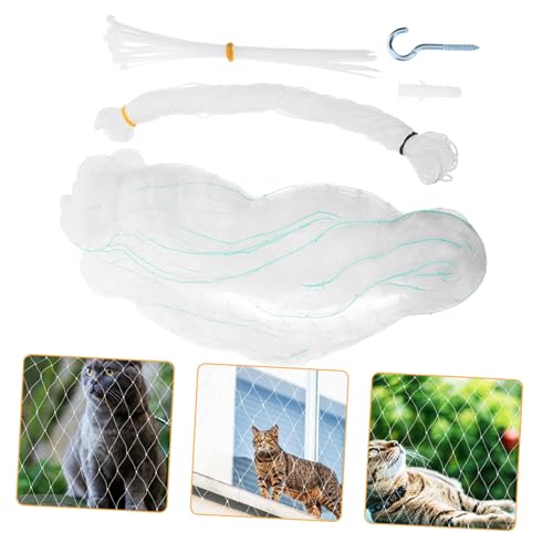 Kisangel Balkon Fall Netting für Katze Doppel Katze Zaun Outdoor Barriere Haustier von Kisangel