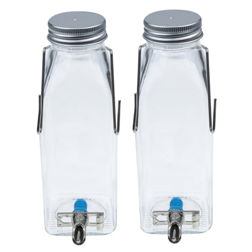 Kisangel 1 Set Kleine Haustier Wasserflasche Zum Aufhängen Wasserspender Für Kaninchen Zubehör Für Kaninchen Wasserflasche Für Kaninchen Käfig Wasserflasche Für Kaninchen Zubehör Für von Kisangel