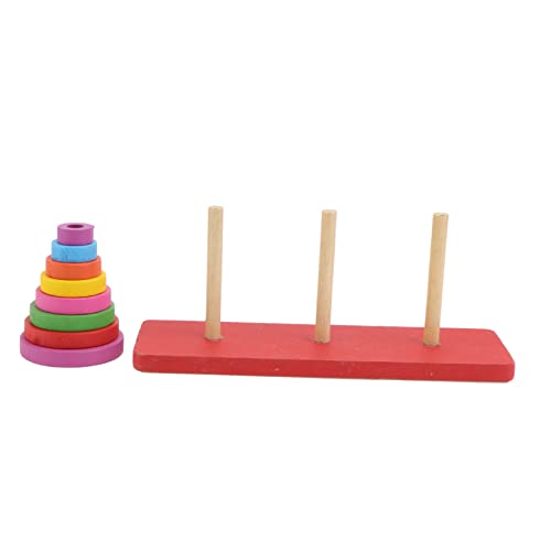 Kisangel 1 Set Papageien Trainingsring Papageien Intelligenzspielzeug Papageien Trickspielzeug Papageien Stapelring Spielzeug Papageien Trainingsspielzeug Vogel Lernspielzeug von Kisangel