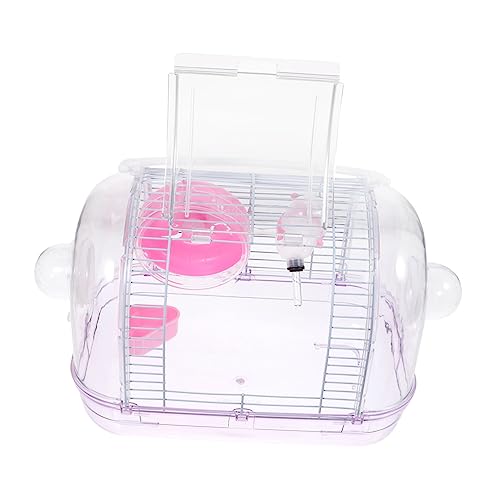 Kisangel 1 Stück Hamsterkäfig Heimtierbedarf Hamster Tragetasche Ratten Tragetasche Für Draußen Tragekäfig Für Hamster Meerschweinchen Tragekäfig Hamster Reisehaus Hamster von Kisangel