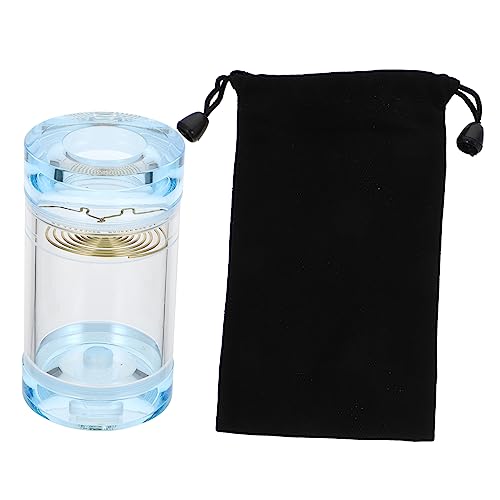 Kisangel 1 Stück Heuschrecke Glas Fangkäfig Glockenspiel klarer Behälter Schmelzer Insect Container Insect Feeding Tank zwitschernder Topf Beobachtungsbecken Futtertopf Blue von Kisangel