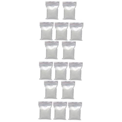 Kisangel 15 Packungen Weißer Sand Aquariensand Für Pflanzen Dekorationen Für Aquarien Sand Für Fischbecken Sandfüller Fisch Aquarium Dekoration Sandhandwerk Kies Für Aquarien Schwimmbad von Kisangel