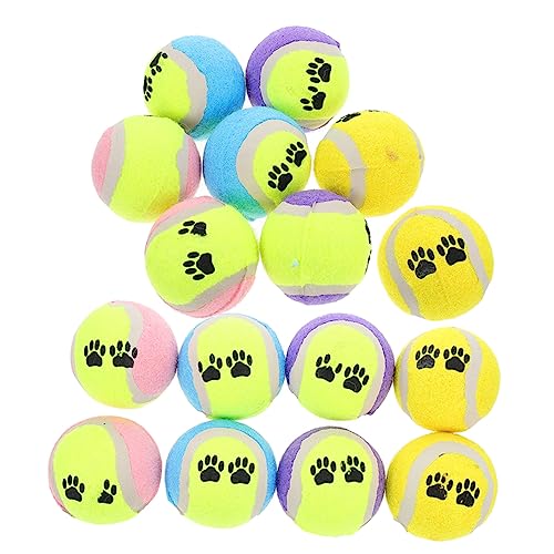 Kisangel 16St Welpenspielzeug Zahnreinigungsspielzeug für Hunde Kauspielzeug für kleine Welpen Interactive Dog Toys hundewelpen Spielzeug Spielzeuge Plüschtier Welpenball kleine Hundebälle von Kisangel