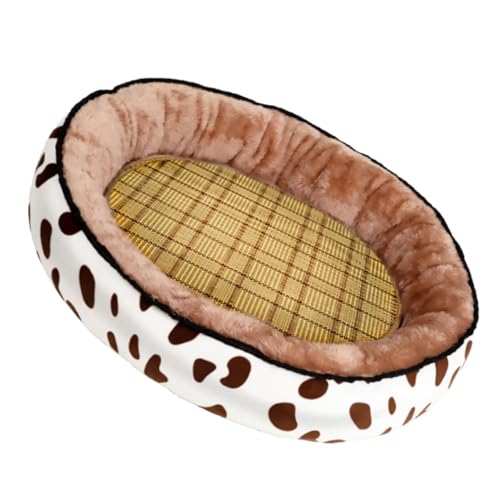 Kisangel 1Stk Aquarienbrücke Katzenkörbe Katzenhausbett Kätzchenbett Kühlkiste Kühlbox Pad hundebetten Welpe Haustierprodukte Haustiernest Sommer Kühlkissen Matte Haustierbett Hündchen Weiß von Kisangel