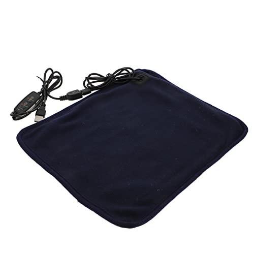 Kisangel 1Stk Heizkissen für Haustiere Haustier warmes Kissen Kühlung pet Heating pad Reptilien heizmatte Schlafkissen für Haustiere verstellbares warmes Kissen für Haustiere Polyester Navy von Kisangel