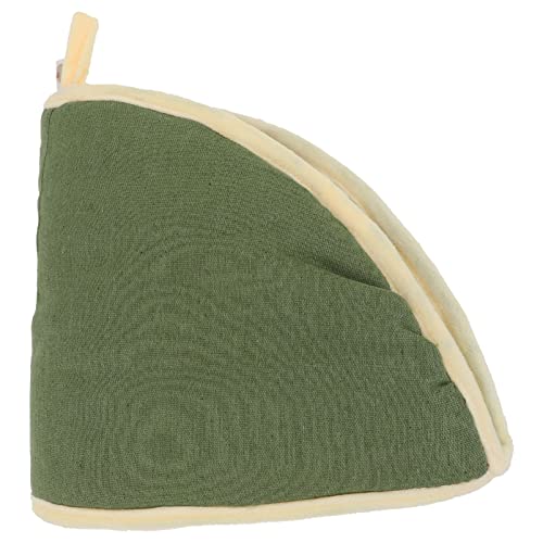 Kisangel 1Stk Schlafsack cat House katzenhaus cat cave kuschelige katzenbetten katzenkörbchen Hundenest schönes Katzennest Katzenspielzeug Hundeschlafbett Bettwäsche aus Baumwolle Green von Kisangel