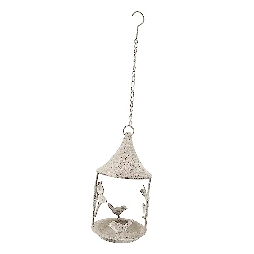 Kisangel 1Stk Vogelfütterer deckenkorb Hanging Basket Garden Decoration vogelfutterstelle Kolibri-Futterstation Kolibri Futterhäuschen blumenständer Hängeregal Balkon Dekoration Eisen Green von Kisangel