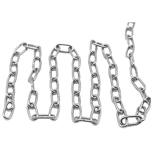Kisangel 1stück Edelstahl Hundekette Robuste Zugkette Für Haustiere Für Outdoor Und Industrieanwendungen Sichere Und Stilvolle Lösung Für Hundebesitzer Kisangel 1stück Edelstahl Hundekette Robuste Zugkette Für Haustiere Für Outdoor Und Industrieanwendungen Sichere Und Stilvolle Lösung Für Hundebesitzer von Kisangel