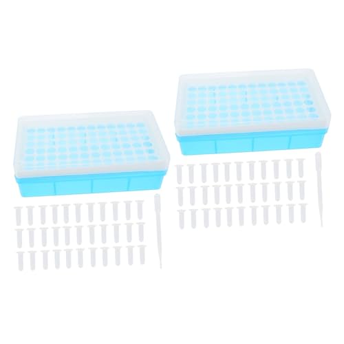 Kisangel 2 Sets Auffangbox Artemia Brüterei Aquarium Garnelen Brüterei Behälter Brüterei Inkubator Halter Geschlüpfte Garnelen Behälter Garnelen Sammeltropfgefäß Kunststoff Blau von Kisangel