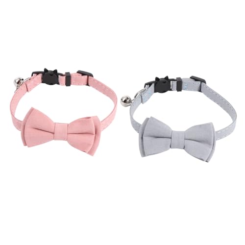 Kisangel 2 Stück Verstellbares Katzenhalsband mit Glocke Süßes Halsband für Haustiere für Weihnachten Passend für Katzen und Hunde Einfache Handhabung Kisangel 2 Stück Verstellbares Katzenhalsband mit Glocke Süßes Halsband für Haustiere für Weihnachten Passend für Katzen und Hunde Einfache Handhabung von Kisangel