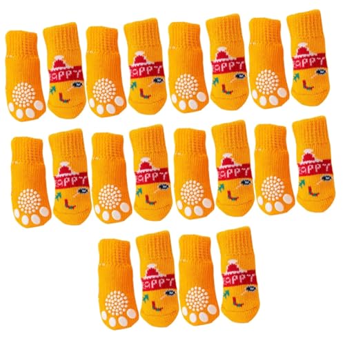 Kisangel 20 STK Haustier Socken Verschleißfeste Welpensocken Welpenabdeckung Tragbare Welpensocken Haustiersocken Weihnachtsstrumpf Für Haustiere Corgi-socken Garn Austauschbar Krallensätze von Kisangel